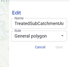 Figure 64. Edit general polygon window.