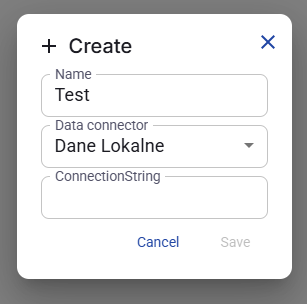 Figure 20. Create source window.