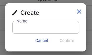 Figure 23. Create category window.