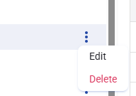 Figure 24. Category context menu.